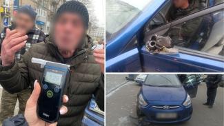 В Днепре пьяный водитель попал в ДТП: авто находилось в розыске