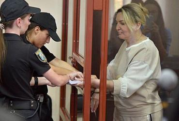 Раиса Богатырева в зале суда