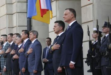 Зеленский в Варшаве
