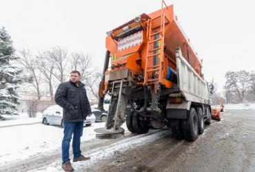 снегопад в днепре