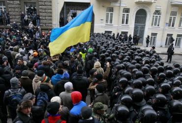 акции протеста в Украине