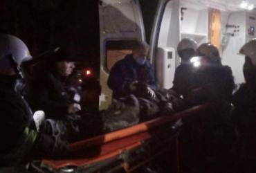 В Павлограде горела квартира с хозяином внутри