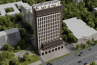 Новая высотка в Днепре