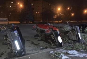 Перевернутые автомобили