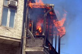 пожар в квартире