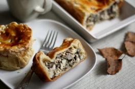 Пирог с грибами: быстрый рецепт вкусной выпечки