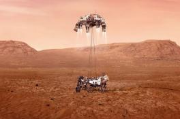 Perseverance успешно высадился на Марс: первые фото