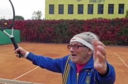 В Книгу рекордов Гиннеса попал 97-летний теннисист из Украины
