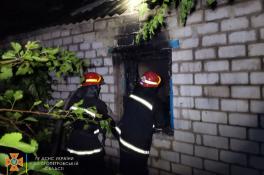 В Каменском районе пожар в доме унес жизнь хозяина