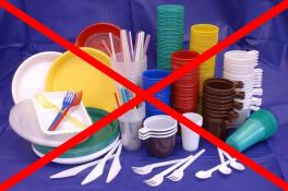 Запрет пластиковой посуды