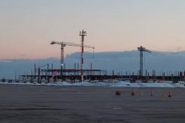 Как продвигается строительство нового терминала аэропорта в Днепре (Видео)