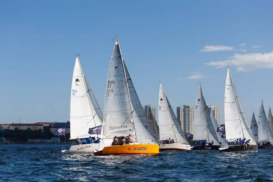 парусная регата, фото из открытых источников