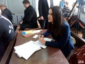 помощница Геращенко