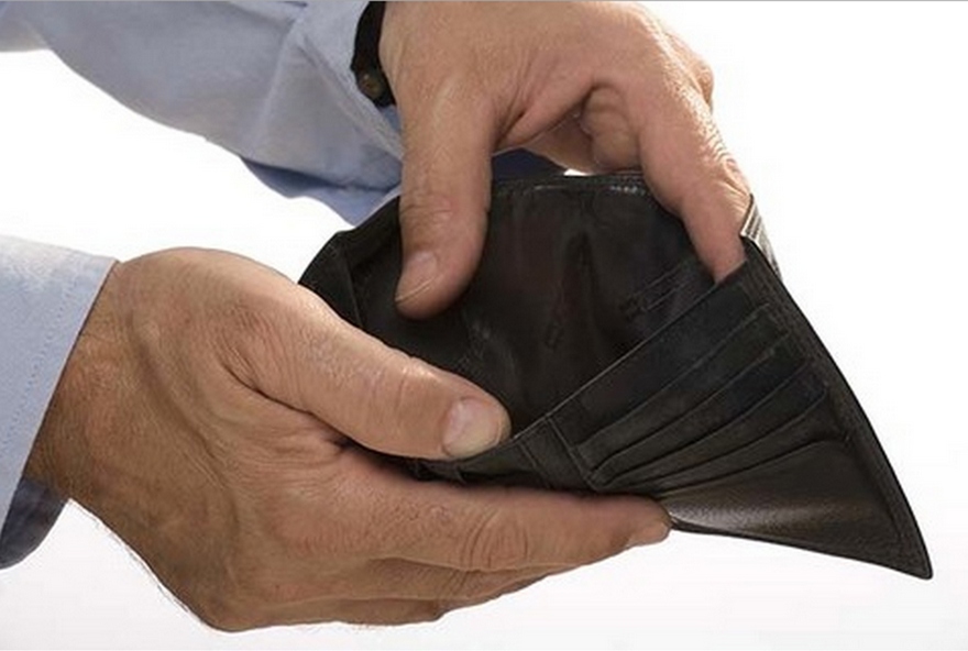 пустой кошелек