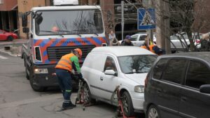 евакуація машин
