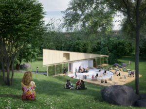 новая сцена в парке Шевченка