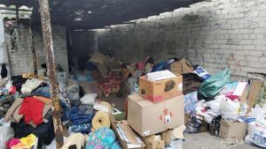 В Днепре из-за больших долгов женщина вынуждена жить на улице