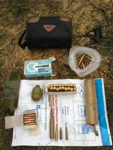 сумка с боеприпасами