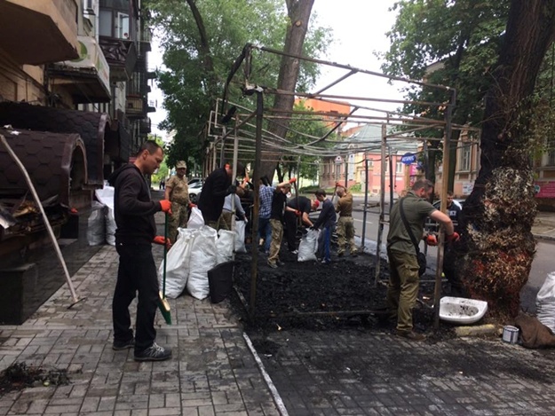 Пожар в Veterano Pizza