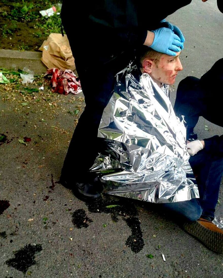 драка с поножовщиной в Днепропетровске