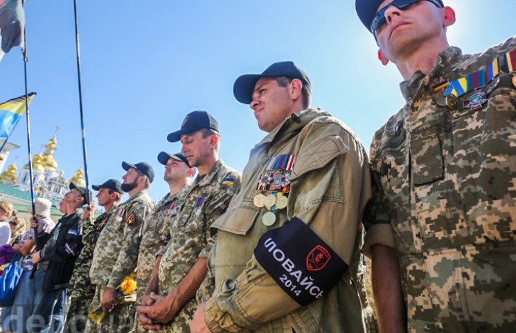 Экс-бойцы добровольческих батальонов