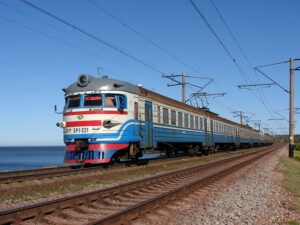 электричка Днепр-Геническ