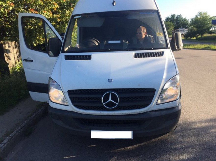 "Mercedes Sprinter" , фото ГУНП
