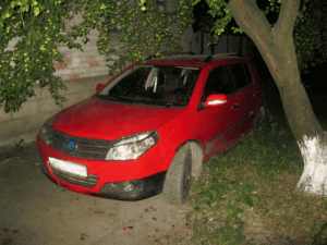 угнанный автомобиль, фото УПД ГУНП