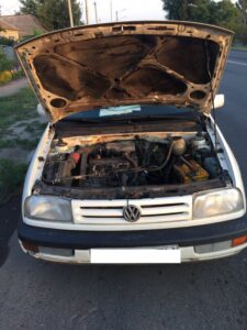 "Volkswagen Vento" с признаками подделки, фото УПД ГУНП