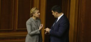 Тимошенко назвала Гройсмана “правой почкой” Порошенко