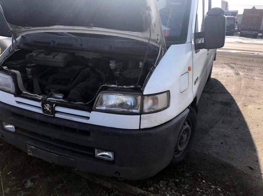 фото УПД ГУНП, задержание &quot;Peugeot Boxer&quot;