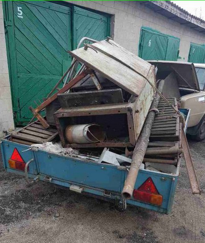фото УПД ГУНП, пункт приема металла