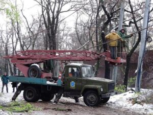 непогода в городе