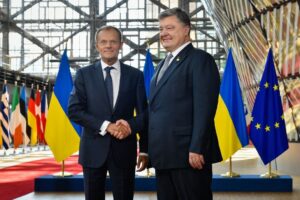 Туск и Порошенко
