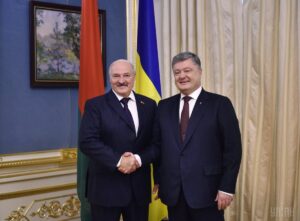 Порошенко и Лукашенко