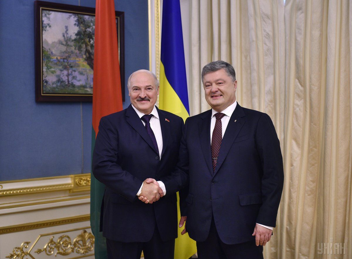 Порошенко и Лукашенко