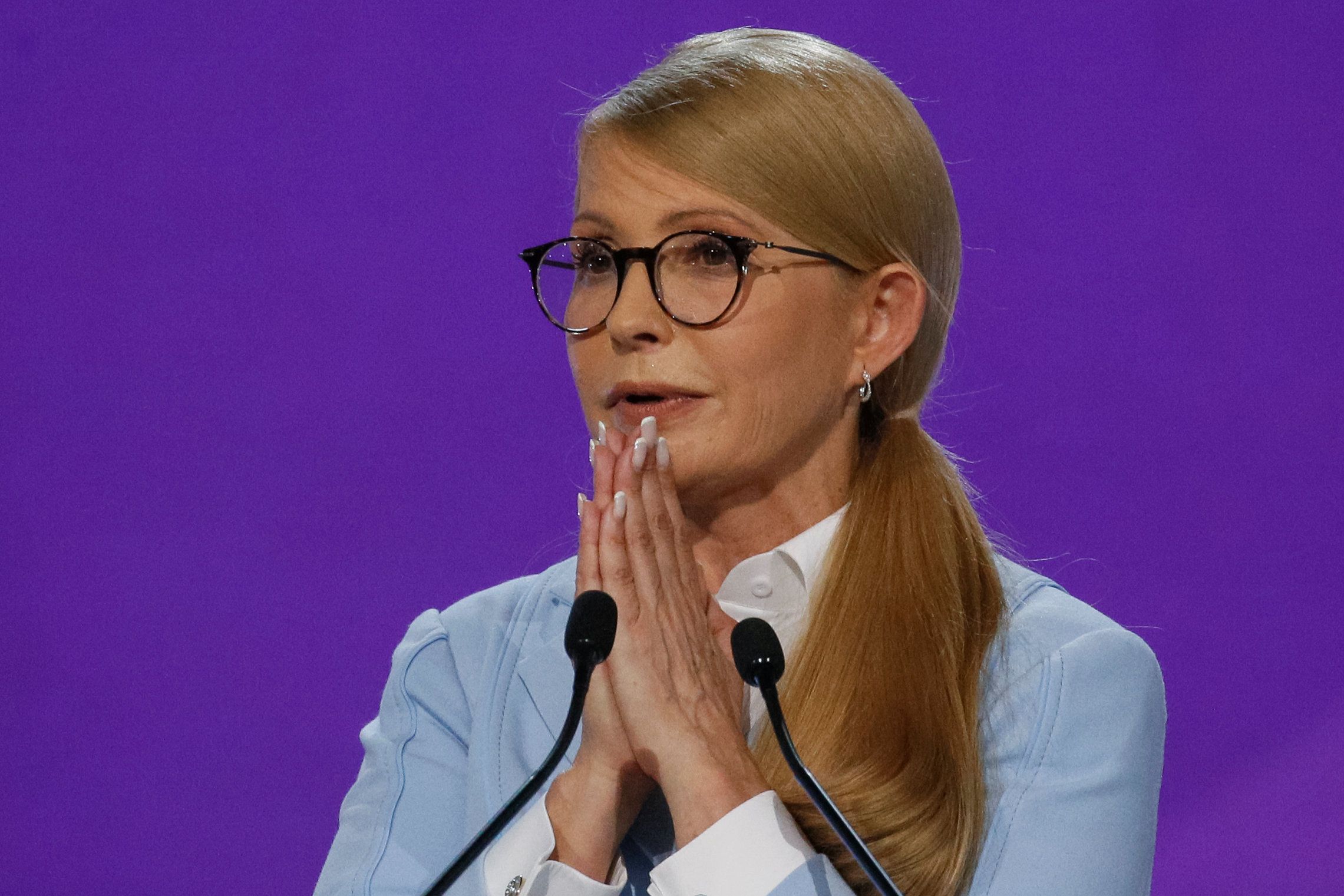Тимошенко записала видеообращение к кандидатам в президенты