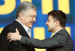 Порошенко поздравил Зеленского