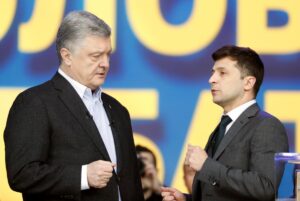 Порошенко на Донбассе дал совет Зеленскому