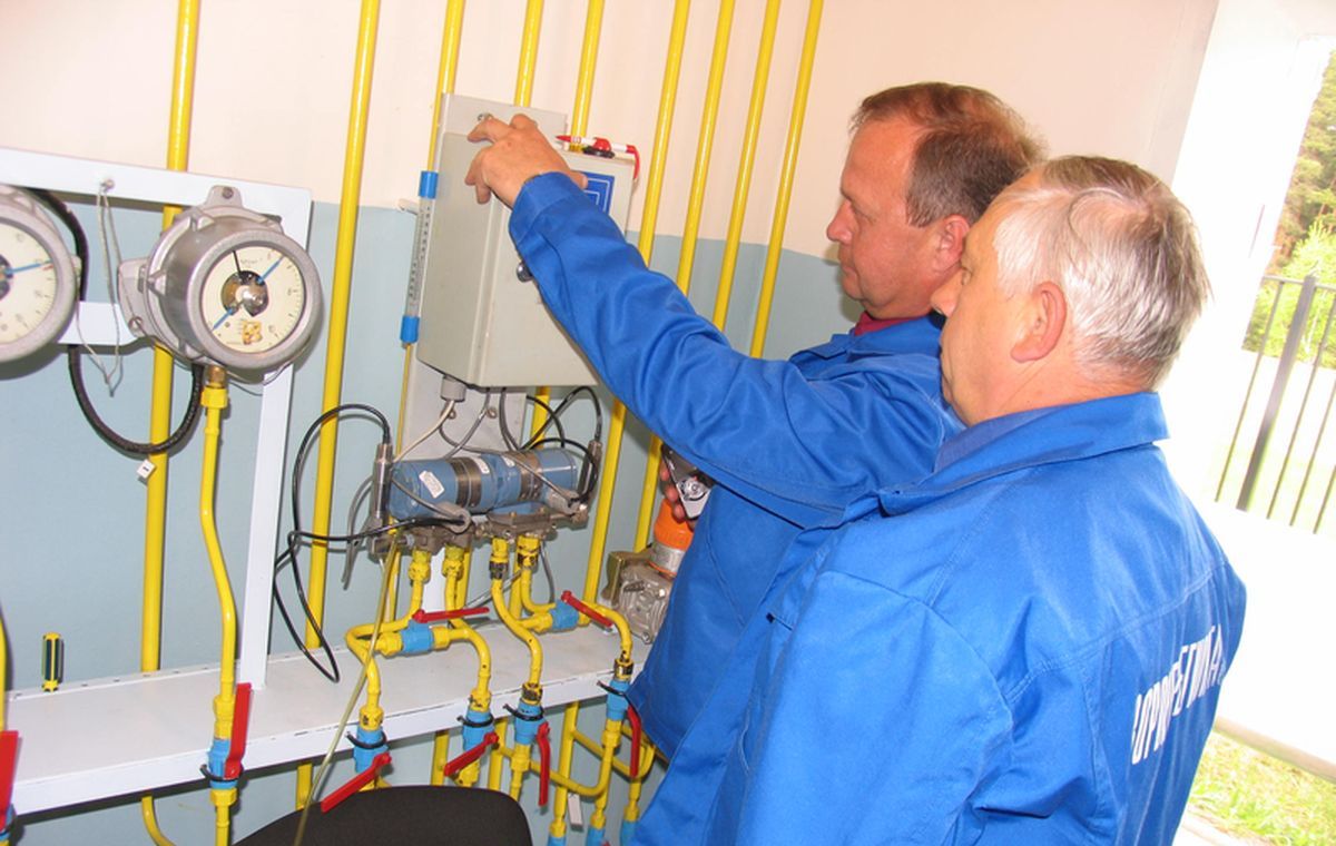 газовый счетчик