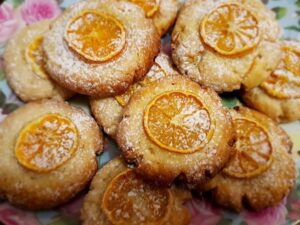 Печенье из мандаринов