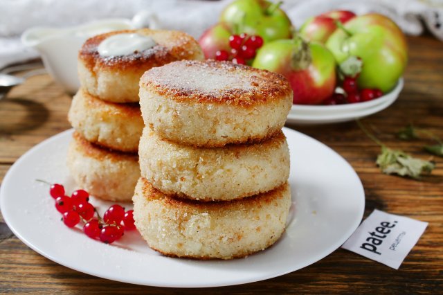 Пышные сырники
