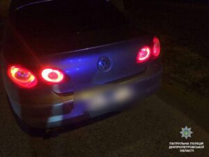 фото полиции, угнанный автомобиль