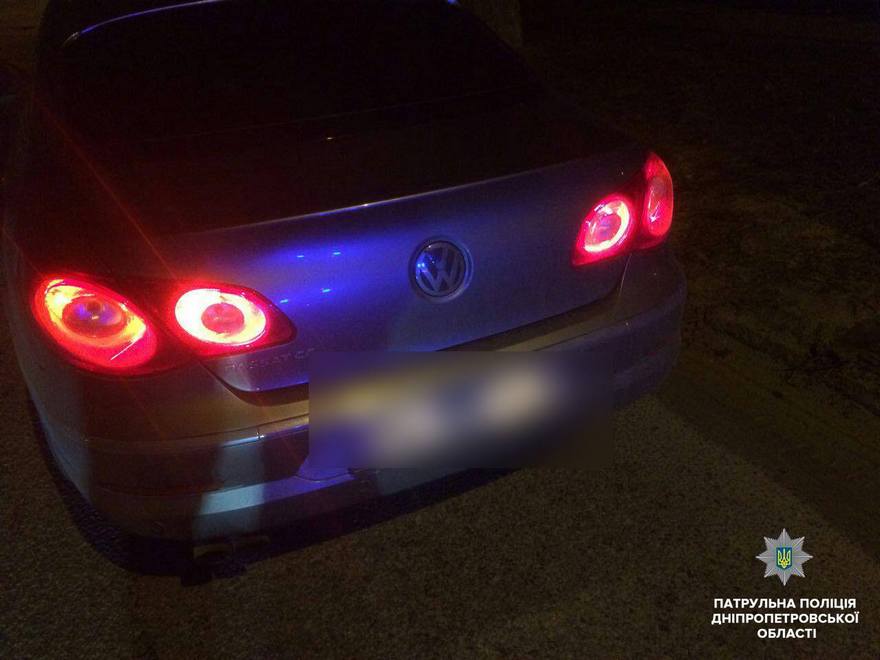 фото полиции, угнанный автомобиль