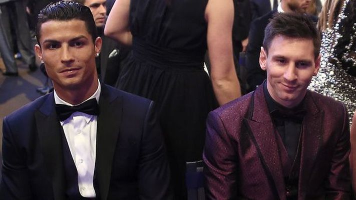 Лионель Месси и Криштиану Роналду