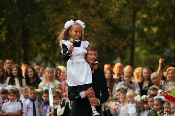 линейка, день знаний