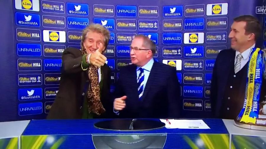 Как пьяный Род Стюард повеселил на жеребьевке