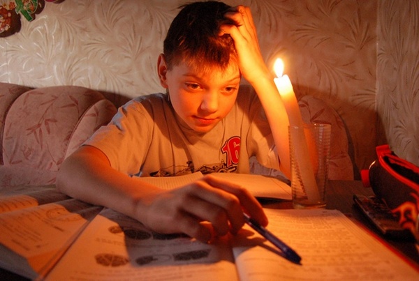 свечка, ребенок