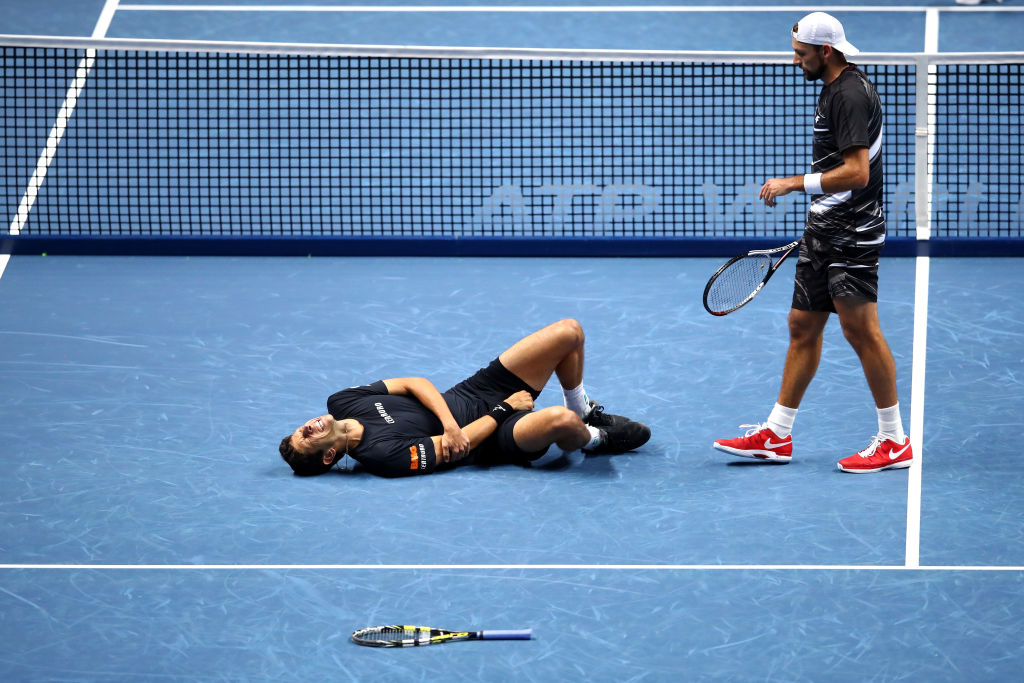 Большой теннис, травма