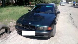 фото ГУНП, автомобиль с сомнительными номерами